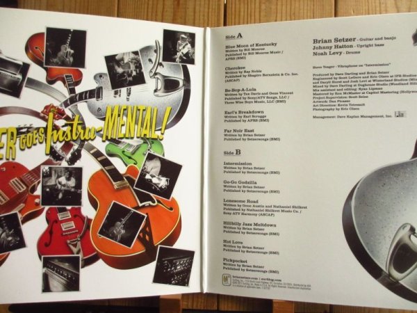 画像2: Brian Setzer / Setzer Goes Instru-Mental! (2)