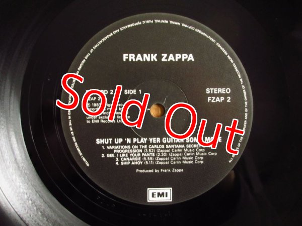画像5: Frank Zappa / Shut Up 'N Play Yer Guitar (5)