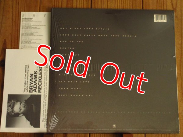 画像2: Bryan Adams / Reckless  (2)