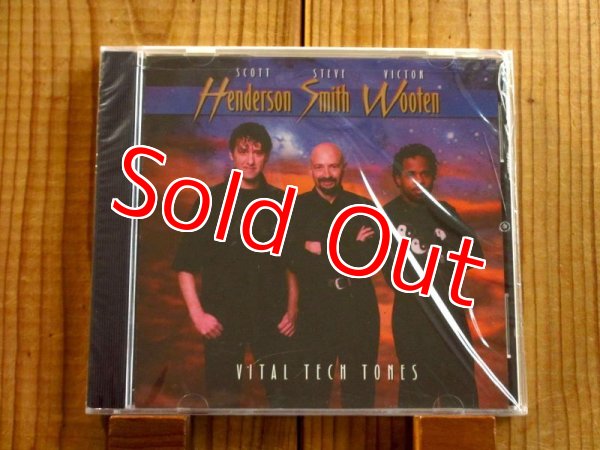 画像1: ハードコアフュージョン最高峰ギタートリオによる1998年作！■Scott Henderson, Steve Smith, Victor Wooten / Vital Tech Tones (1)