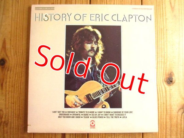 画像1: Eric Clapton / History Of Eric Clapton (1)