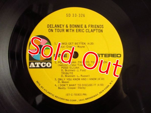 画像3: Delaney & Bonnie & Friends With Eric Clapton / On Tour (3)