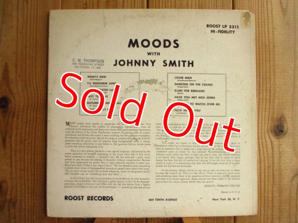画像2: Johnny Smith / Moods With Johnny Smith Guitar (2)