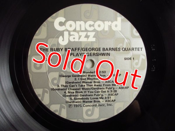 画像3: Ruby Braff - George Barnes Quartet / Plays Gershwin (3)