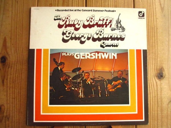 画像1: Ruby Braff - George Barnes Quartet / Plays Gershwin (1)