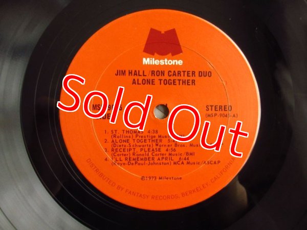 画像3: Jim Hall - Ron Carter /  Alone Together (3)