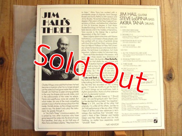 画像2: Jim Hall / Jim Hall's Three (2)