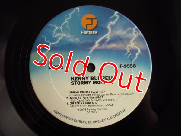 画像3: Kenny Burrell / Stormy Monday (3)