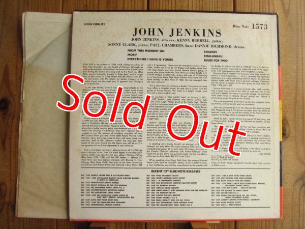 画像2: John Jenkins - Kenny Burrell / John Jenkins With Kenny Burrell (2)