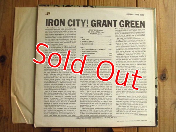 画像2: Grant Green / Iron City! (2)
