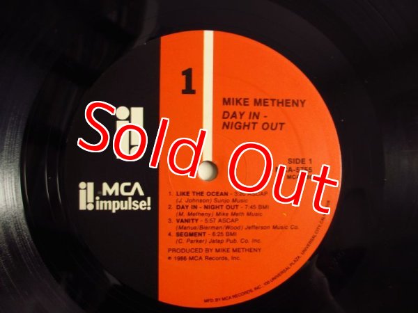 画像4: Mike Metheny / Day In - Night Out (4)