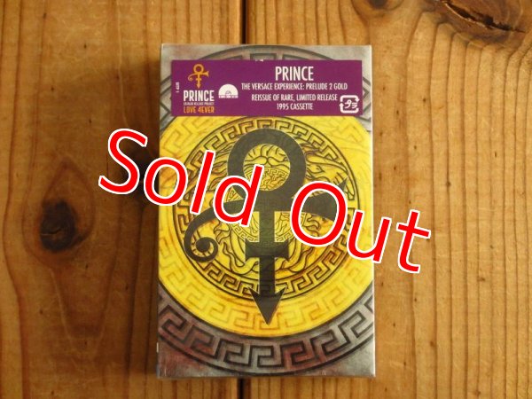 画像1: かつて40万円で取り引きされたプリンスのPROMOオンリーで配布された幻のカセットが復刻！■Prince = The Artist (Formerly Known As Prince) / The Versace Experience (Prelude 2 Gold) (1)