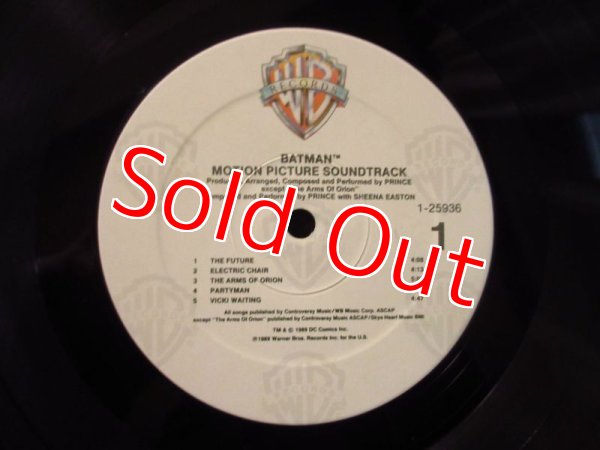 画像3: Prince / Batman (Motion Picture Soundtrack) (3)
