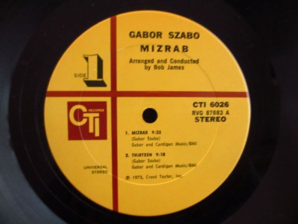 画像4: Gabor Szabo / Mizrab (4)