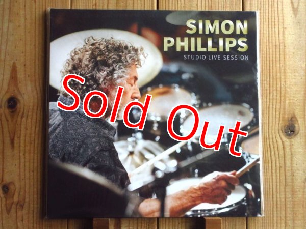 画像1: グレッグハウ参加！世界最高峰ドラマー、サイモンフィリップスのスタジオ・ライブ・セッションがアナログ盤で入荷！■Simone Philips / Studio Live Session (1)