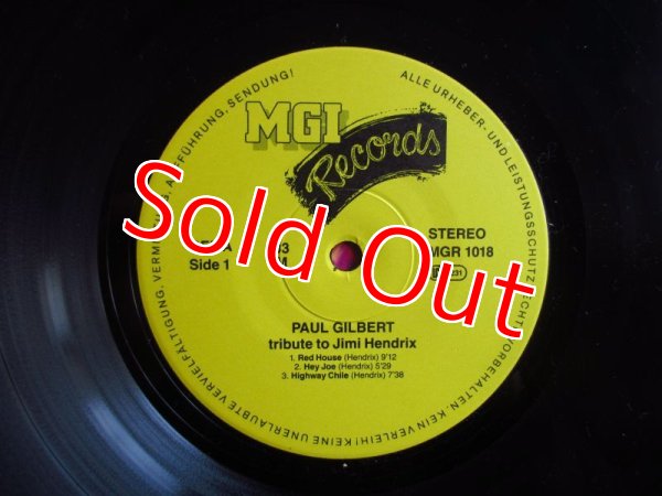 画像3: Paul Gilbert / Tribute To Jimi Hendrix (3)