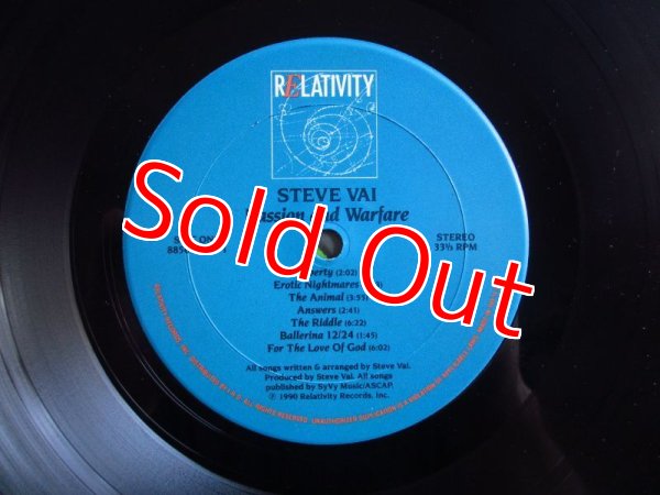 画像3: Steve Vai / Passion And Warfare (3)