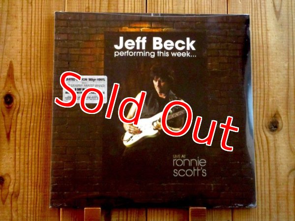 画像1: 未開封デッドストック！初版Limited Edition2枚組！ジェフベックの2007年ライブ最高傑作！■Jeff Beck / Performing This Week...Live At Ronnie Scott's (1)