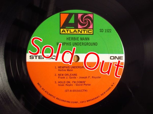 画像3: Herbie Mann / Memphis Underground (3)