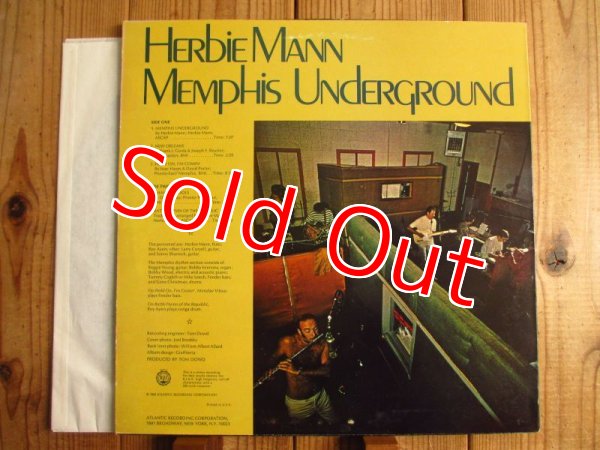 画像2: Herbie Mann / Memphis Underground (2)
