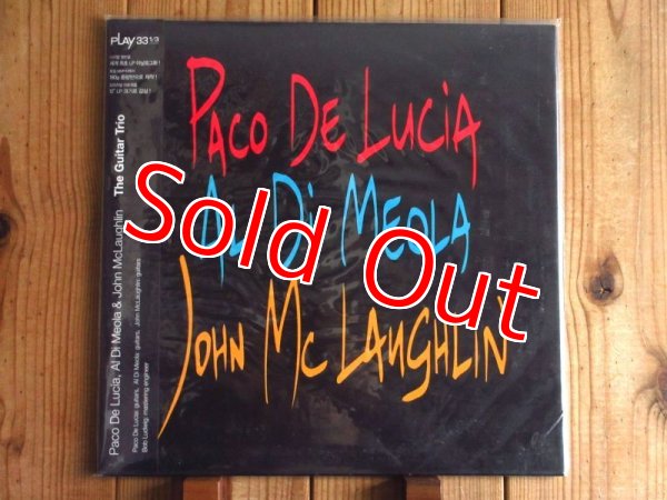 画像1: Paco De Lucia, Al Di Meola, John McLaughlin / The Guitar Trio (1)