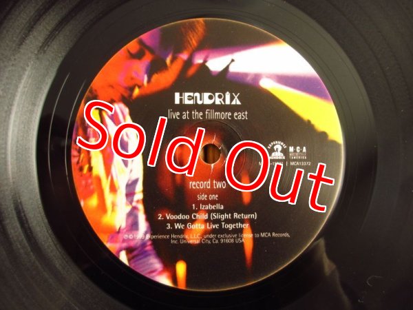 画像4: 3枚組 ■Jimi Hendrix (Band Of Gypsys) / Live At The Fillmore East (4)