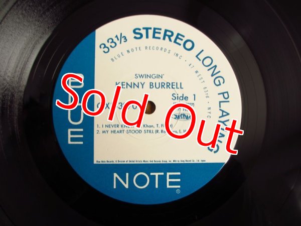 画像3: Kenny Burrell / Swingin' (3)