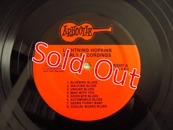 画像3: Lightning Hopkins / Early Recordings (3)