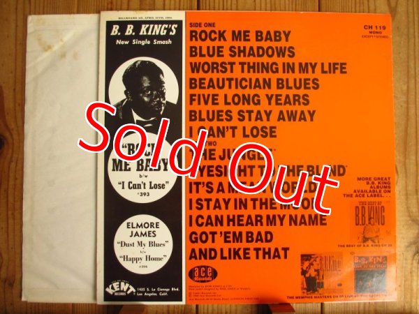 画像2: B.B. King / Rock Me Baby (2)