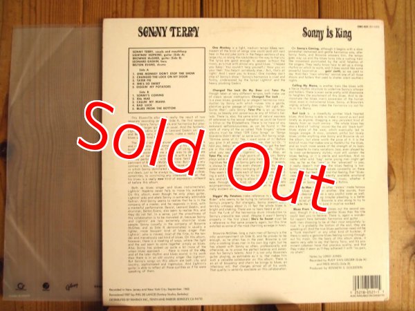 画像2: Sonny Terry / Sonny Is King (2)