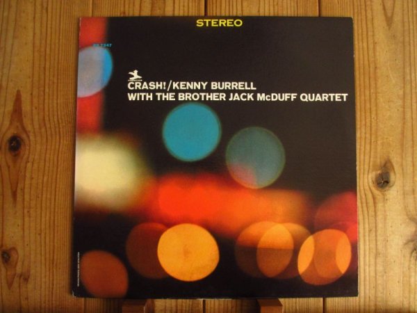 画像1: Kenny Burrell With The Brother Jack McDuff Quartet / Crash! (1)