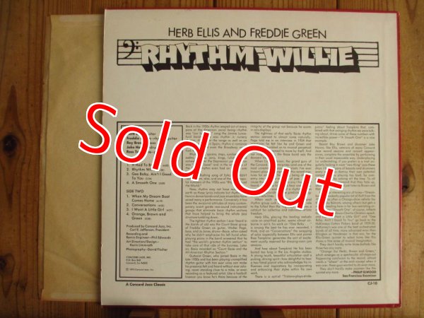 画像2: Herb Ellis - Freddie Green / Rhythm Willie (2)