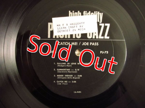画像3: Joe Pass Featuring Clare Fischer / Catch Me! (3)