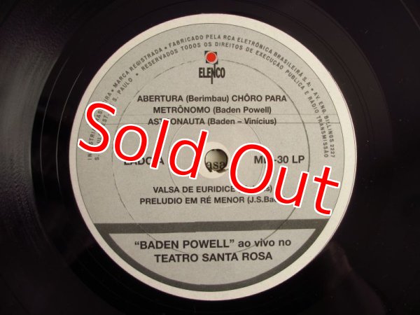 画像3: Baden Powell / Ao vivo no Teatro Santa Rosa (3)