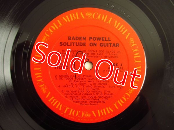 画像3: Baden Powell / Solitude On Guitar (3)