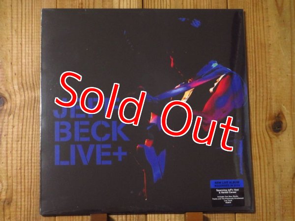 画像1: 未開封デッドストック！ジェフベックの2014年ライブ・アルバムがアナログ盤で入荷！■Jeff Beck / Live+ (1)