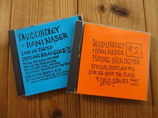 画像1: 2枚セット！■David Lindley + Hani Naser / Official Bootleg & Playing Even Better (1)