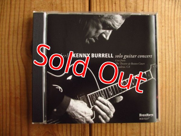 画像1: Kenny Burrell / Tenderly: Solo Guitar Concert (1)