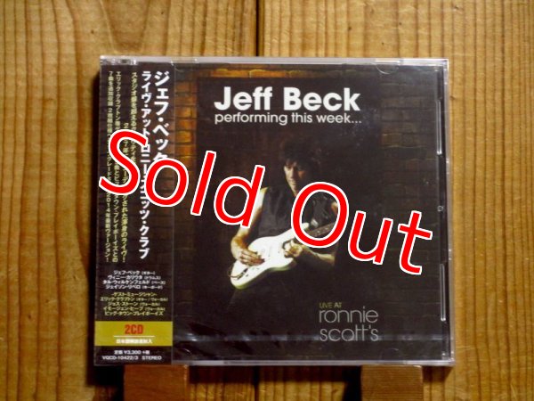 画像1: 未開封！追加仕様2枚組CD日本盤！■ジェフ・ベック / ライヴ・アット・ロニー・スコッツ・クラブ (1)