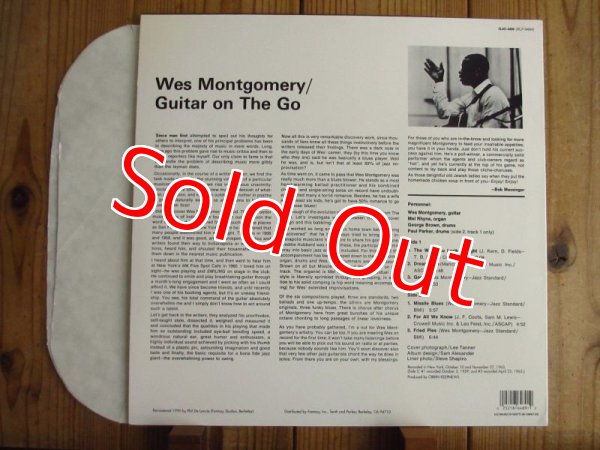 画像2: Wes Montgomery Trio / Guitar On The Go (2)