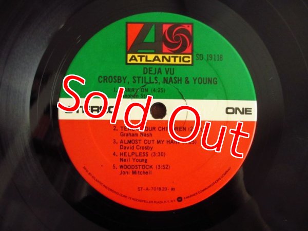 画像4: Crosby, Stills, Nash & Young / Deja Vu (4)