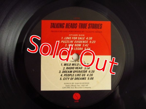 画像3: Talking Heads / True Stories (3)