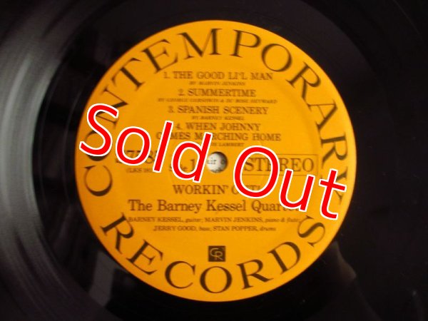 画像3: Barney Kessel Quartet / Workin' Out (3)
