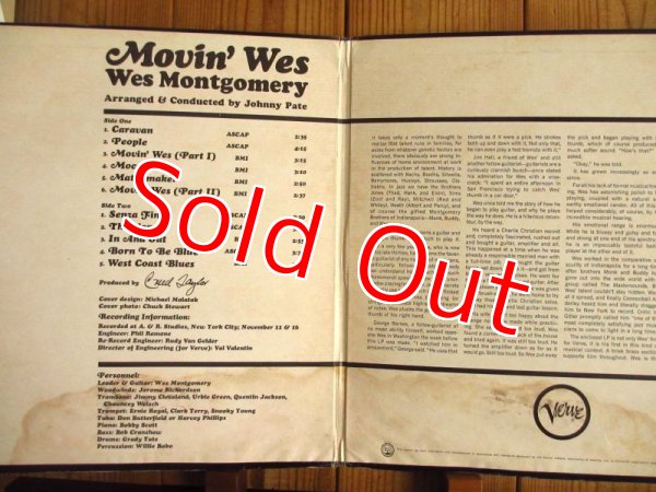 画像2: Wes Montgomery / Movin' Wes (2)