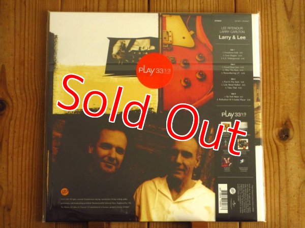 画像2: 今や入手困難！2大フュージョンスターによる夢の共演盤の初LP化！■Lee Ritenour & Larry Carlton / Larry & Lee (2)
