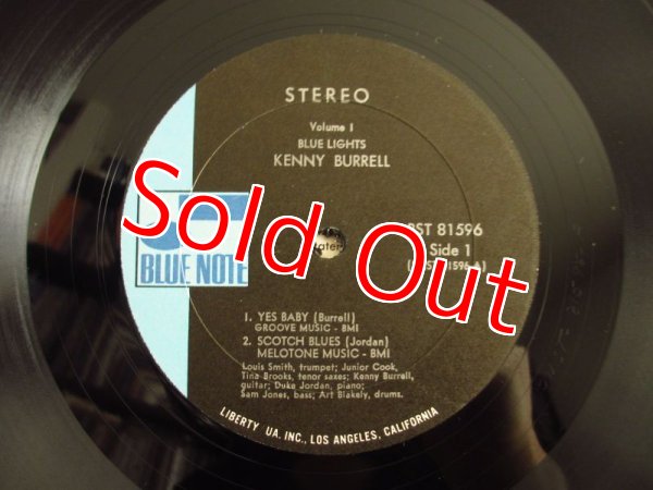 画像3: Kenny Burrell / Blue Lights, Volume 1 (3)