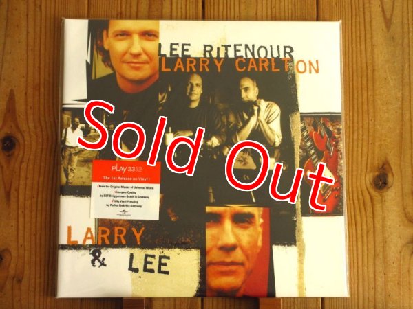 画像1: 今や入手困難！2大フュージョンスターによる夢の共演盤の初LP化！■Lee Ritenour & Larry Carlton / Larry & Lee (1)