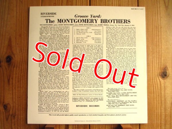 画像2: The Montgomery Brothers / Groove Yard (2)