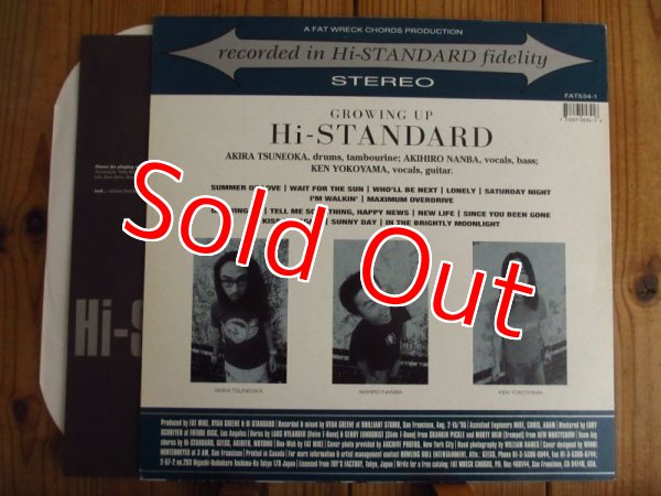 画像2: Hi-Standard / Growing Up (2)