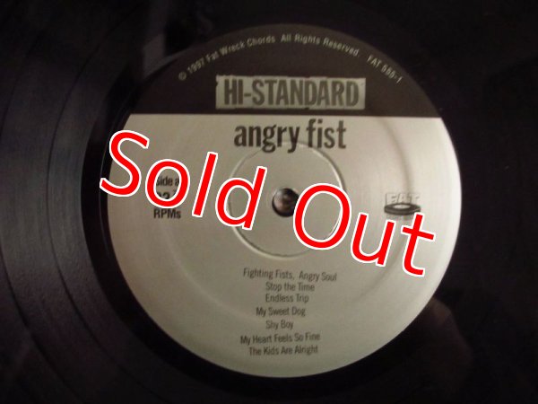画像3: Hi-Standard / Angry Fist (3)